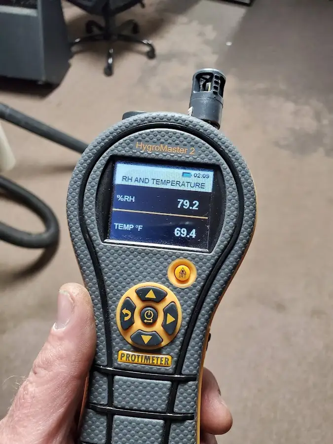 Moisture meter humidity assessment for Mold Remediation & Removal in Fredonia